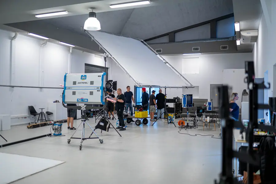 Sound stage during preparation